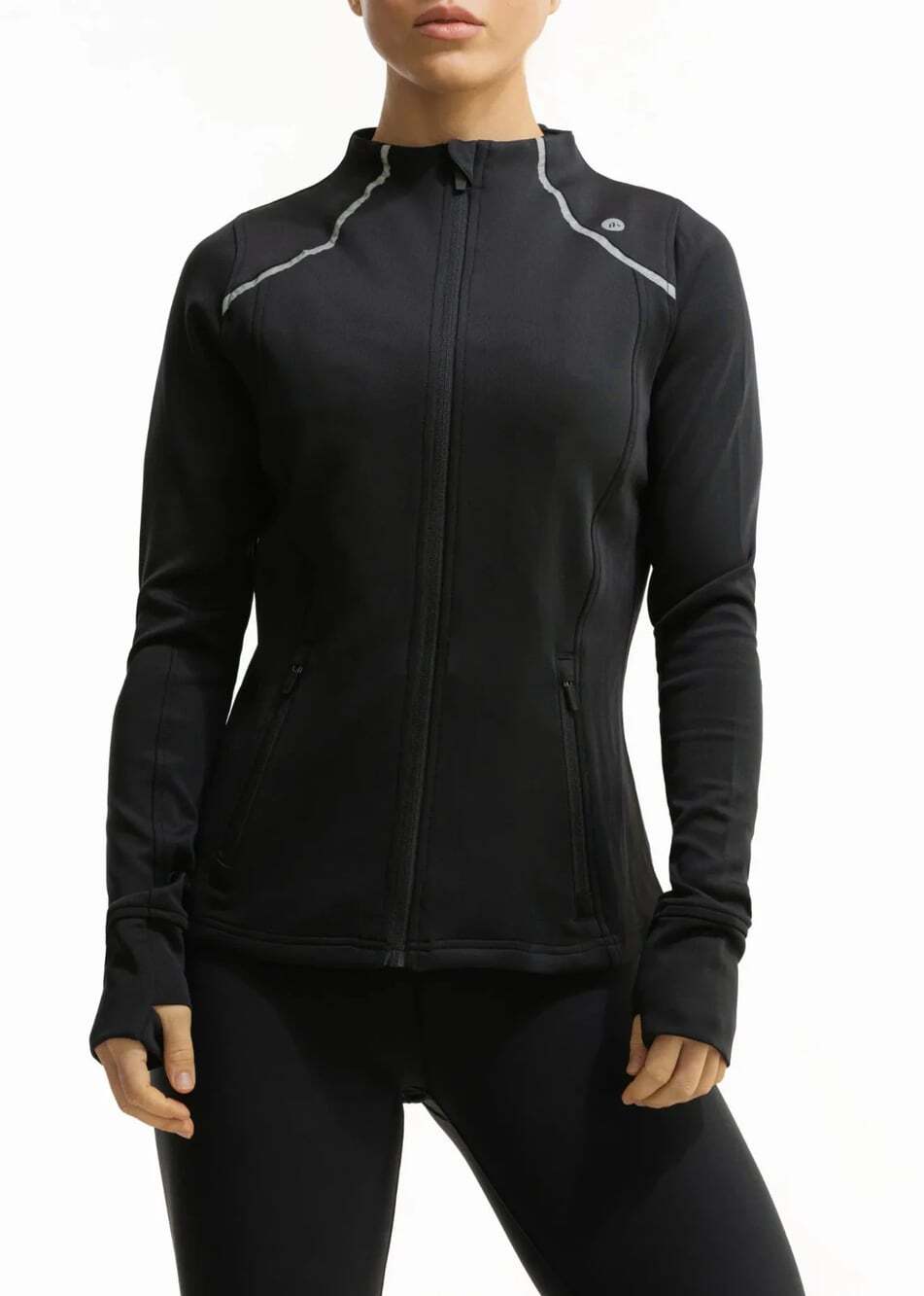 Alexo Athletica Women's Medium Black Performance Full Zip Jacket